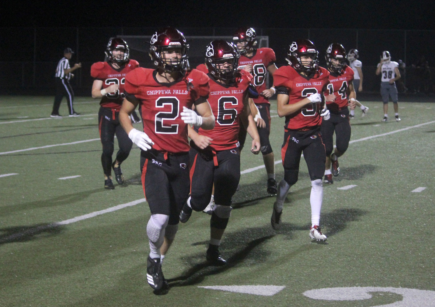 Holmen at Chi-Hi football 8-17-18